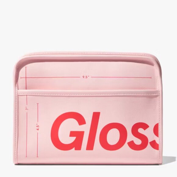 Glossier | The Beauty Bag in Pink - Picture 1 of 9